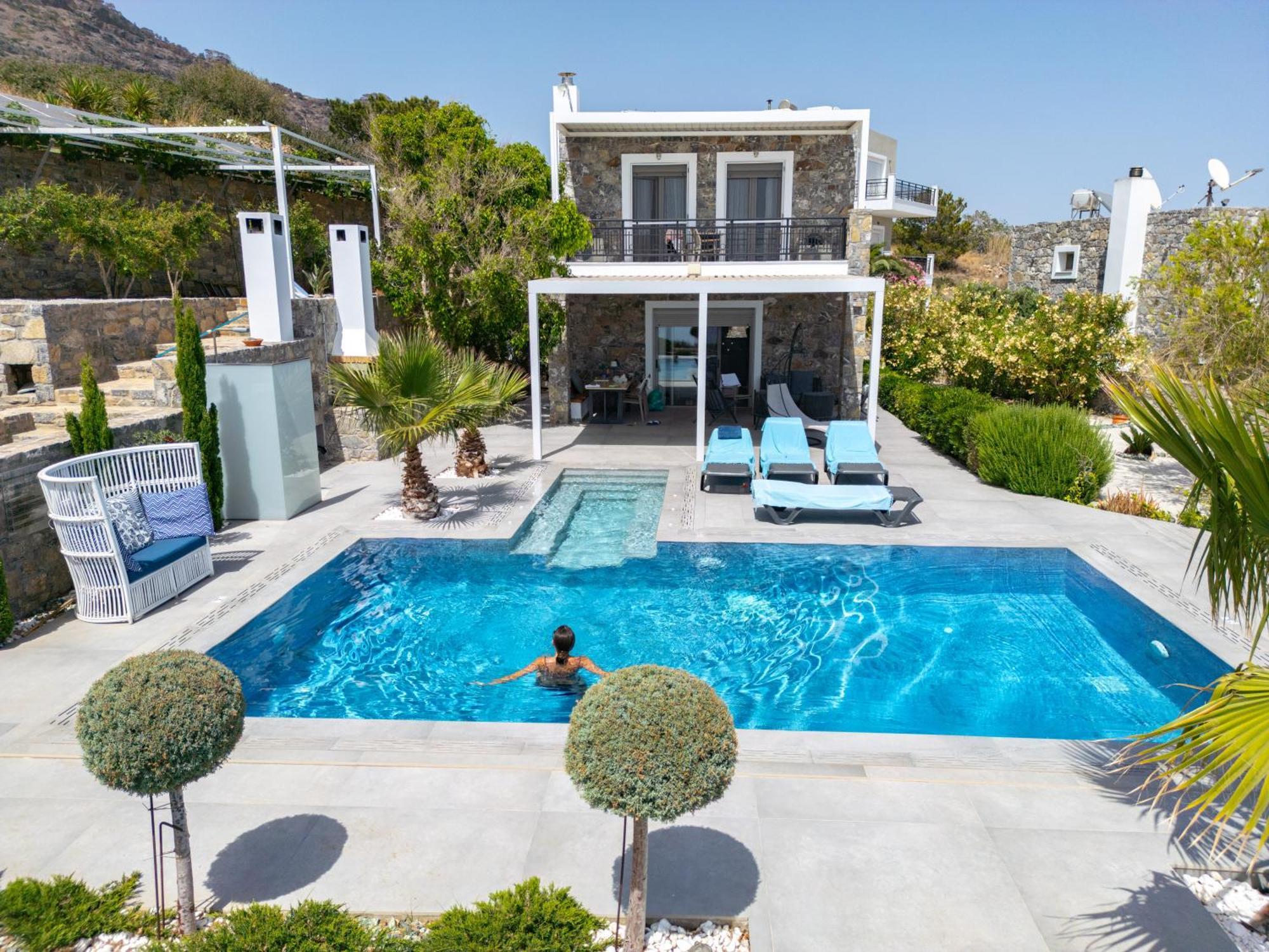 Achlia Beach Villa Buitenkant foto